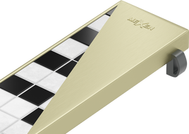 Mexen M13 2 az 1-ben burkolat vonalmenti lefolyóhoz 100 cm, arany kefeszálig - 1A19100