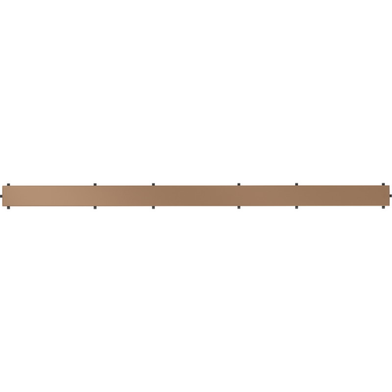 Mexen Flat Mască M13 2în1 pentru scurgere liniară 90 cm, cupru periat - 1C19090