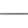 Mexen Flat M13 takaróelem 2 az 1-ben 80 cm-es vonali folyadékhoz, gun gray kefélt - 1E19080