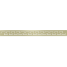Mexen Flat M15 lineáris lefolyó takaró 50 cm, arany szálcsiszolt - 1A24050
