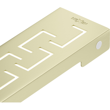 Mexen Flat M15 capac de mascare pentru scurgere liniară 70 cm, auriu periat - 1A24070