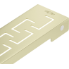 Mexen Flat Mască M15 pentru scurgere liniară 80 cm, aurie periată - 1A24080