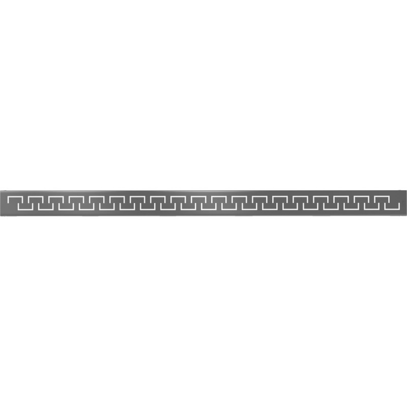 Mexen Flat M15 capac pentru scurgere liniară 90 cm, gri pistol periat - 1E24090