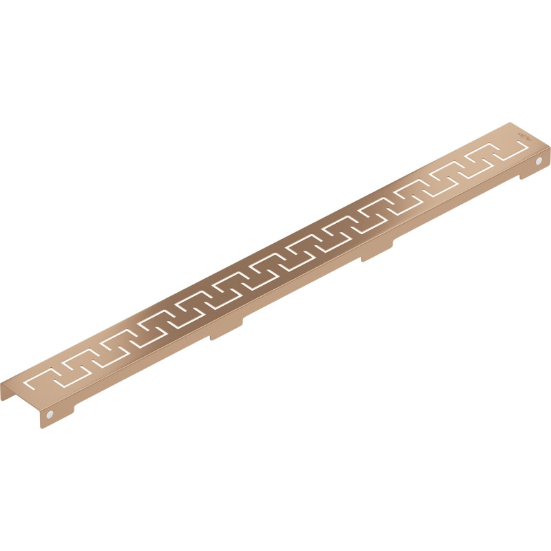 Mexen Flat M15 takaróelem lineáris folyóka számára 70 cm, kefe hatású réz - 1C24070