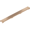Mexen Flat M15 takaróelem lineáris folyóka számára 70 cm, kefe hatású réz - 1C24070