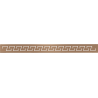Mexen Flat M15 takaróelem lineáris folyóka számára 70 cm, kefe hatású réz - 1C24070
