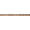Mexen Flat M15 burkolat lineáris lefolyóhoz 90 cm, szálcsiszolt réz - 1C24090