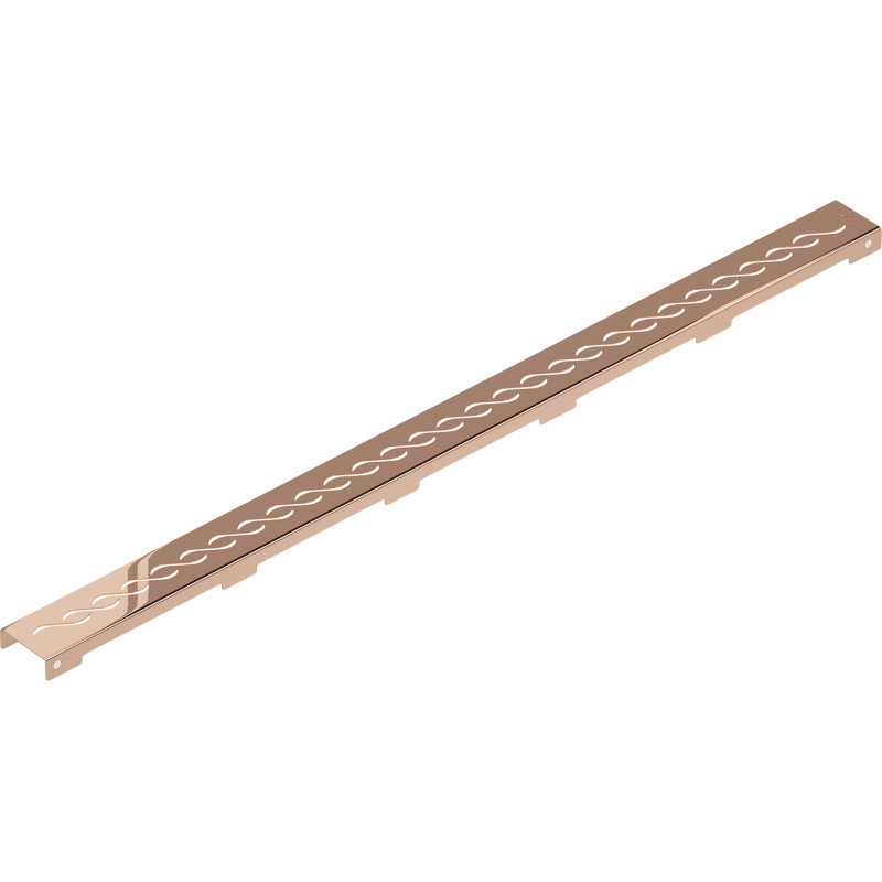 Mexen Flat M18 burkolat a vonalmenti lefolyóhoz 90 cm, rózsaarany - 1623090