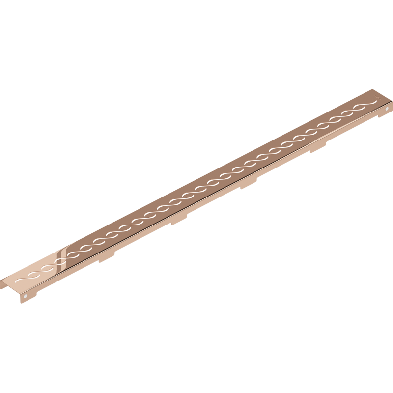 Mexen M18 masca pentru scurgere liniară 100 cm, aur roz - 1623100