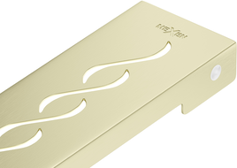 Mexen M18 vonalmenti lefolyó fedél 50 cm, arany kefe - 1A23050