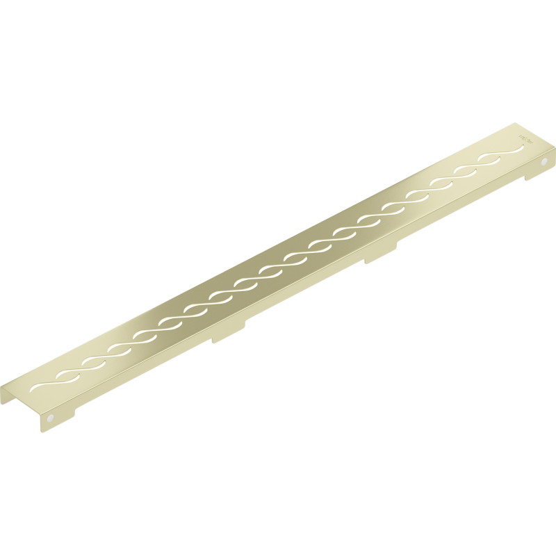 Mexen Flat M18 masca pentru scurgere liniară 50 cm, aurie periată - 1A23050