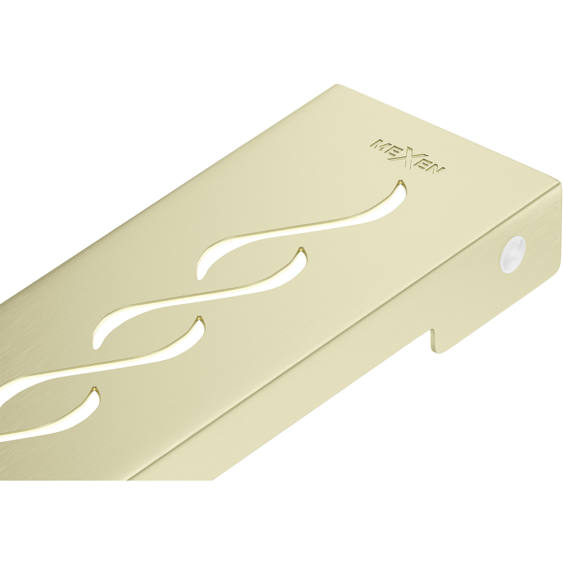 Mexen M18 burkolat vonalmenti lefolyóhoz 70 cm, arany kefélt - 1A23070