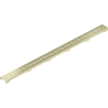 Mexen Flat Mască de scurgere liniară M18 80 cm, aurie periată - 1A23080