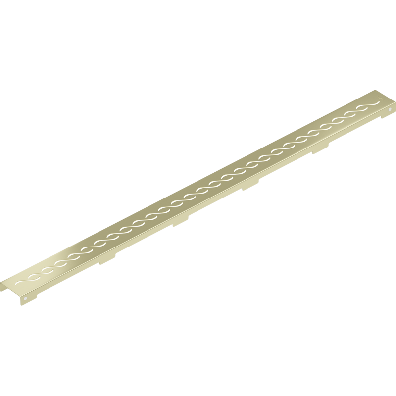 Mexen M18 burkolat vonalmenti lefolyóhoz, 100 cm, szálcsiszolt arany - 1A23100