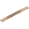 Mexen Flat M18 vonalmenti lefolyó takaró 70 cm, szálcsiszolt réz - 1C23070