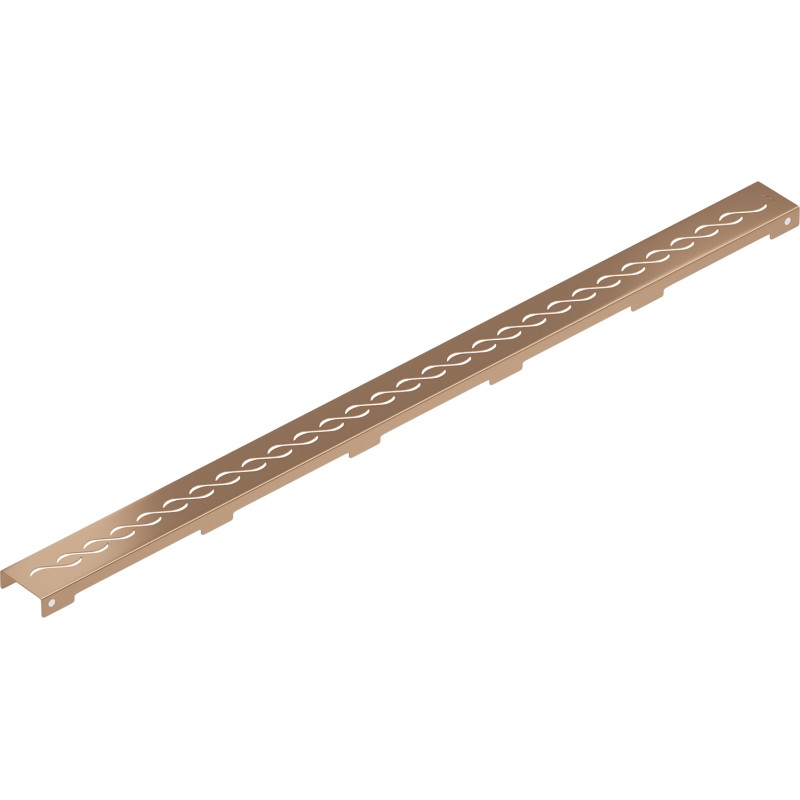 Mexen Flat M18 mascareta pentru scurgere liniară 100 cm, cupru periat - 1C23100
