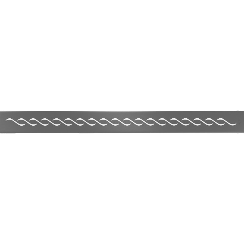 Mexen Flat M18 capac pentru scurgere liniară 60 cm, gri pistol periat - 1E23060