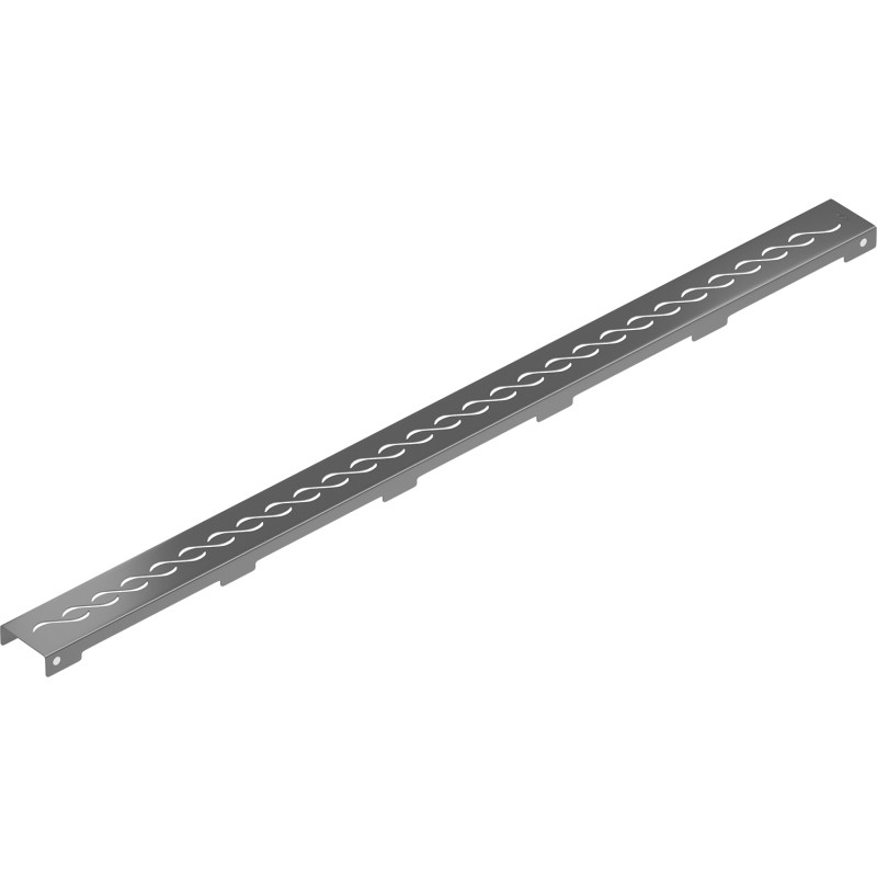 Mexen Flat M18 burkolat vonalmenti lefolyóhoz 80 cm, szálcsiszolt szürke - 1E23080