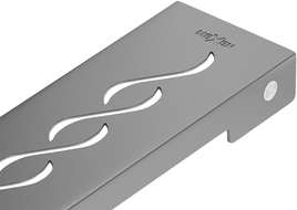 Mexen Flat M18 burkolat vonalmenti lefolyóhoz 100 cm, gun gray kefe - 1E23100