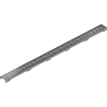 Mexen Flat M18 vízelvezető takarólemez 100 cm, szálcsiszolt szürke gun - 1E23100