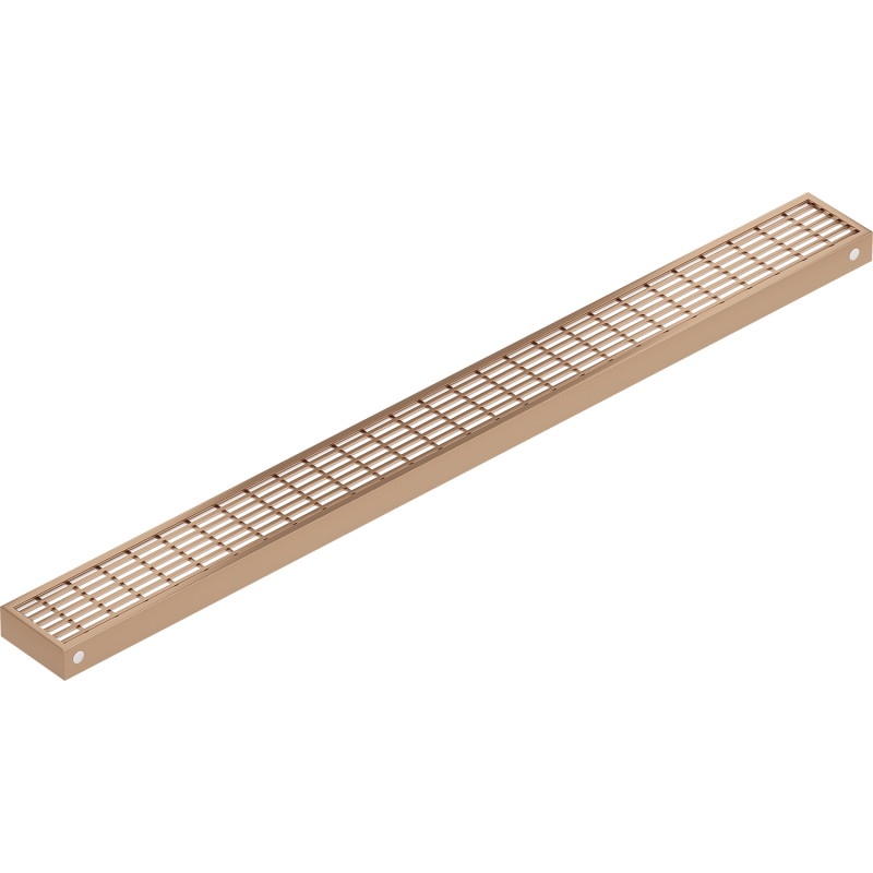 Mexen Flat M33 vonalmenti vízelvezető borítás 70 cm, kefélt réz - 1C33070