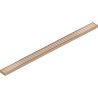 Mexen Flat M33 burkolat vonalvezetéki lefolyóhoz 80 cm, kefélt réz - 1C33080