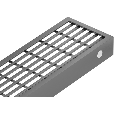 Mexen Flat M33 mască pentru scurgere liniară 90 cm, gri armat periat - 1E33090
