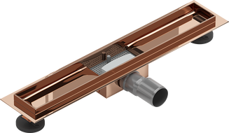 Mexen Flat corp pentru scurgerea liniară de 50 cm, aur roz - 1615050