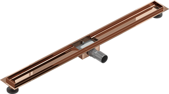 Mexen Flat corpus pentru scurgere liniară 90 cm, aur roz - 1615090