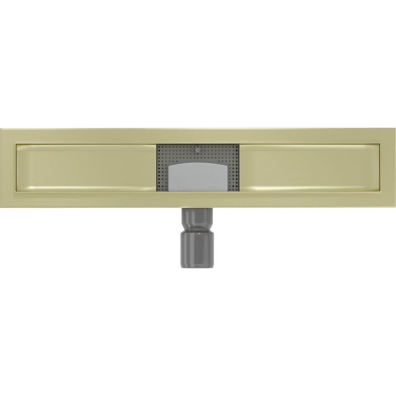 Mexen Flat corp pentru scurgere liniară 60 cm, auriu periat - 1A15060