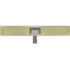 Mexen Flat corp pentru scurgere liniară 70 cm, auriu periat - 1A15070