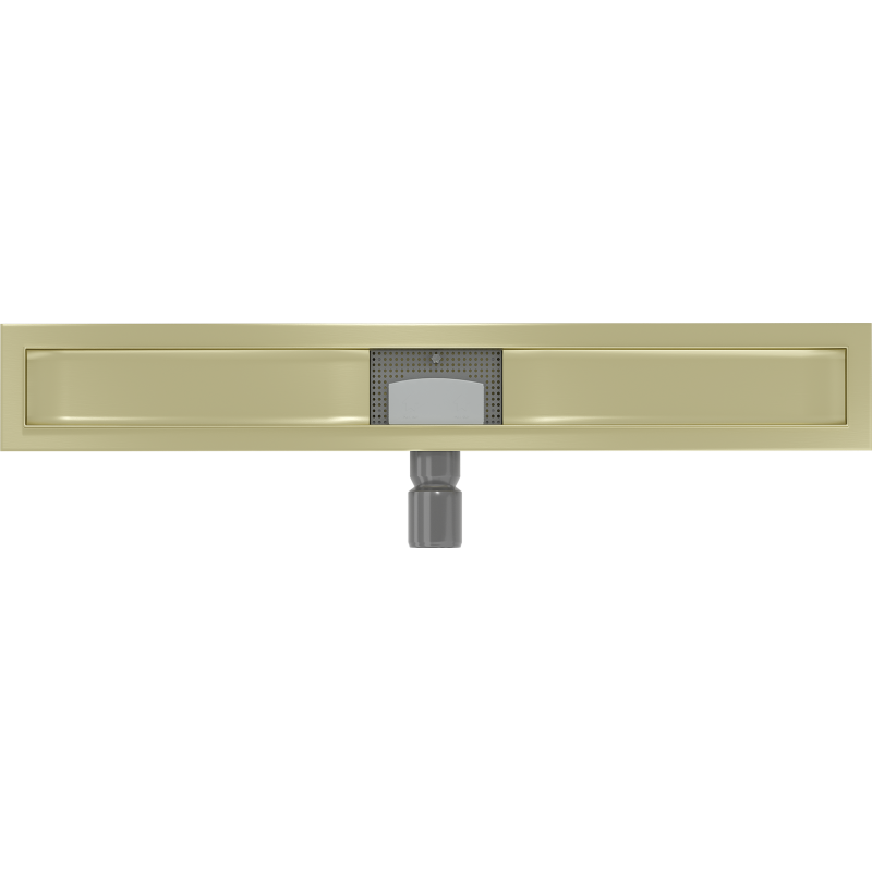 Mexen Flat corp pentru scurgere liniară 80 cm, auriu periat - 1A15080