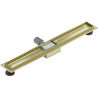 Mexen Flat corp pentru scurgere liniară 80 cm, auriu periat - 1A15080