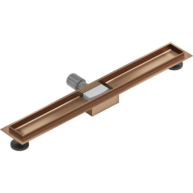 Mexen Flat corp pentru scurgere liniară 70 cm, cupru periat - 1C15070