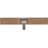Mexen Flat corp pentru scurgere liniară 80 cm, cupru periat - 1C15080
