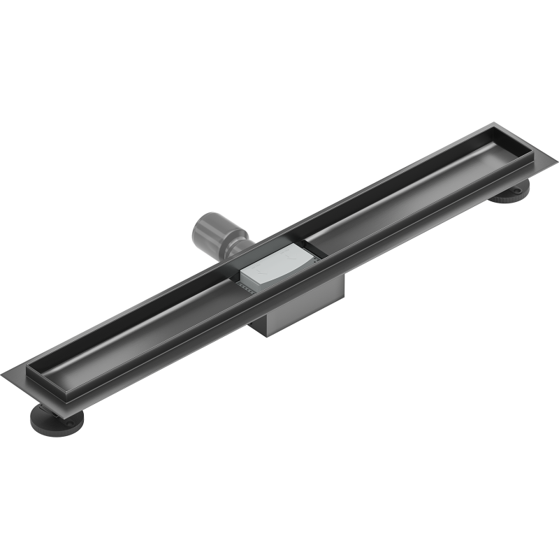 Mexen Flat corpus pentru scurgere liniară 70 cm, gri armat periat - 1E15070