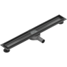 Mexen Flat 360° corp pentru scurgere liniară rotativă 60 cm, gun gray periat - 1E40060