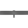 Mexen Flat 360° forgatható, vonalmenti lefolyóház, 60 cm, gun gray kefélt - 1E40060