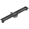 Mexen Flat 360° corp pentru scurgere liniară rotativă 60 cm, gun gray periat - 1E40060