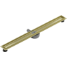 Mexen Flat 360° corp pentru scurgere liniară rotativă 90 cm, auriu periat - 1A40090