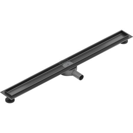 Mexen Flat 360° corp pentru sifon de scurgere liniar rotativ 90 cm, gri armat periat - 1E40090