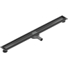 Mexen Flat 360° forgatható vonalmenti lefolyótest 90 cm, gun gray kefe - 1E40090