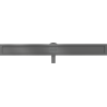 Mexen Flat 360° forgatható vonalmenti lefolyótest 90 cm, gun gray kefe - 1E40090