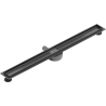 Mexen Flat 360° forgatható vonalmenti lefolyótest 90 cm, gun gray kefe - 1E40090