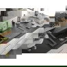 Mexen Leo chiuvetă de granit cu o cuvă și picurător, cu baterie de bucătărie Rita, negru/argintiu metalic - 6501-73-670300-00