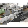 Mexen Matias Chiuvetă de granit de 1,5 compartiment cu picurător și baterie de bucătărie Rita, gri - 6502-71-670300-50