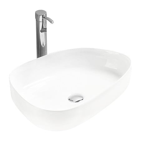 Mexen Chiara lavoar deasupra blatului 54 x 39 cm, alb - 21585400
