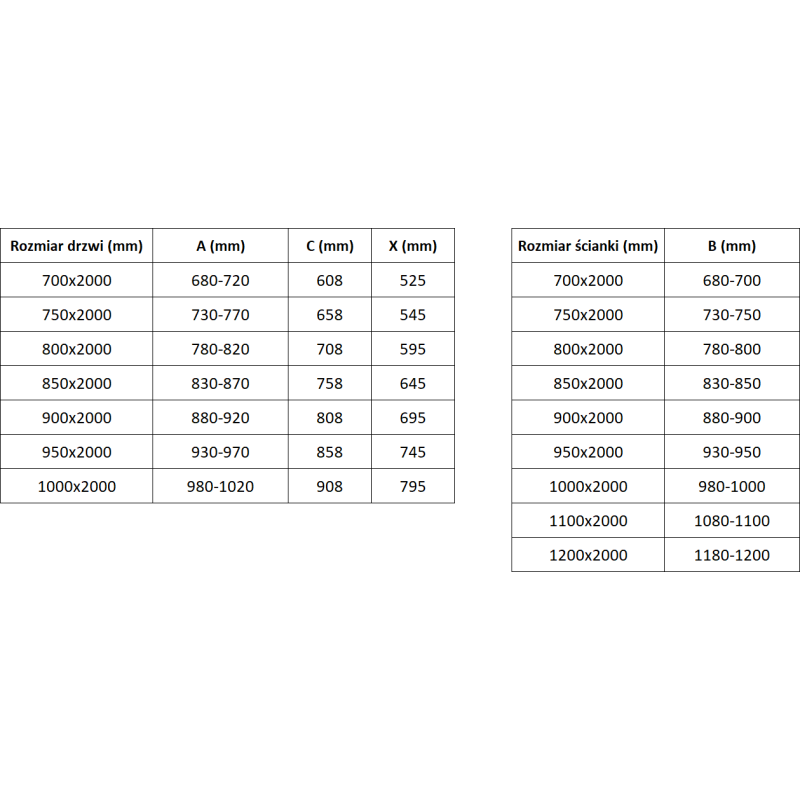 Mexen Exo-3S 3-falú zuhanykabin, lenyitható, 95 x 95 cm, átlátszó, fekete - 8181-095-095-70-00-3S