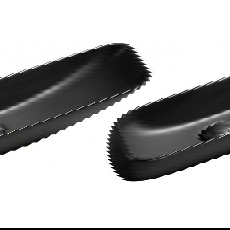 Mexen Klara chiuvetă pe blat 46 x 23 cm, Negru mat - 21564685