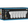 Mexen Nova 6x Bec LED GU10, 7W, Cald - 3000K, 735 lm - L107-GU10-0730-01x06